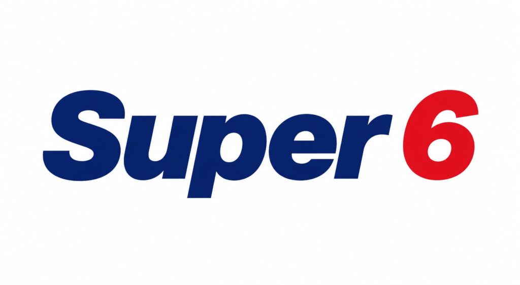 Super 6 baccarat